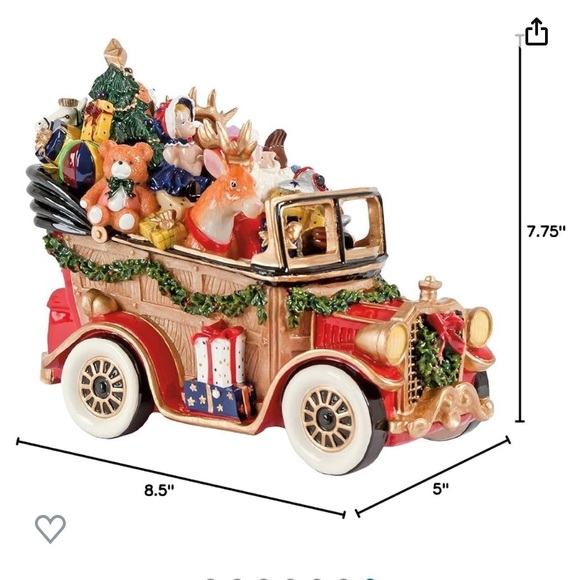 Fitz and Floyd Santa in Car Mobile Musical - Picture 12 of 14